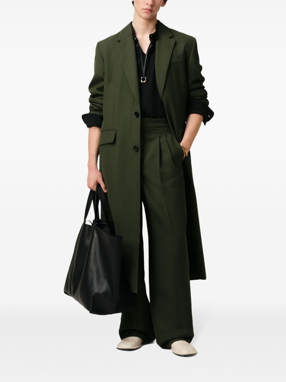 virgin wool coat - 2