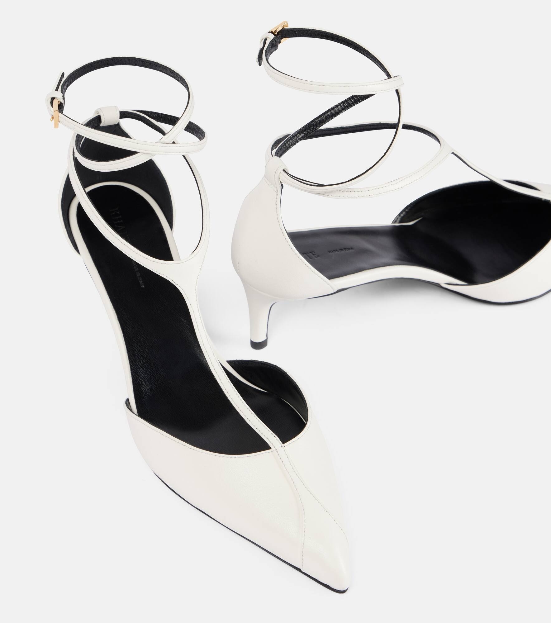 Mia 45 leather pumps - 5