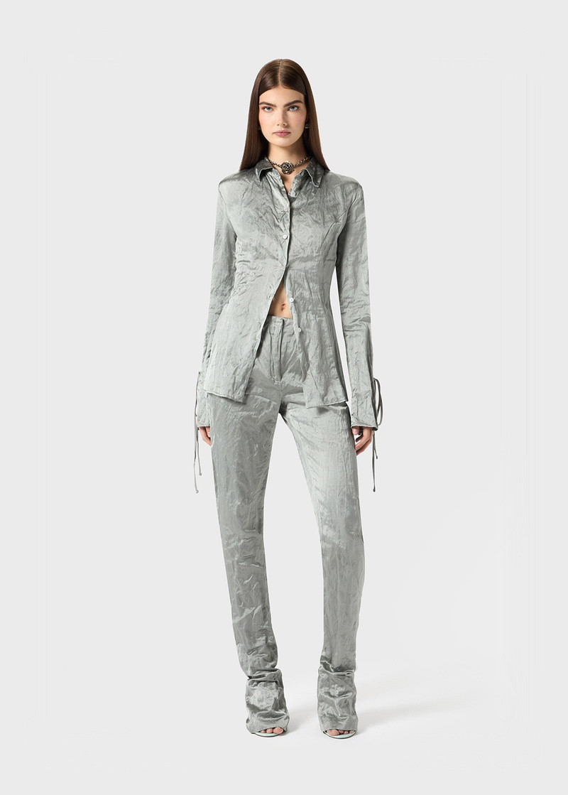 Blumarine CRINKLED SATIN SHIRT outlook