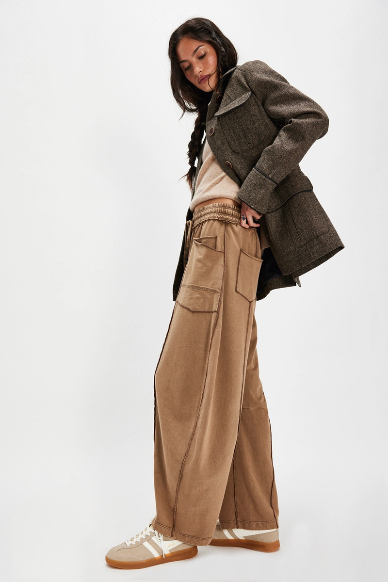 Kaiden Pull-On Barrel Pants 1