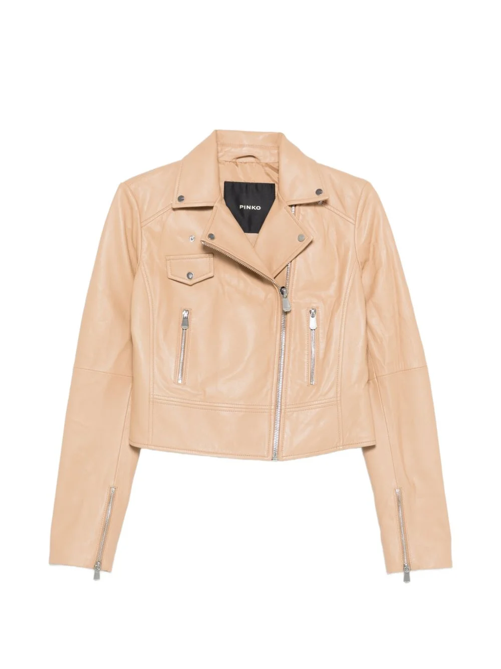 New Sensible zip-up leather jacket - 1