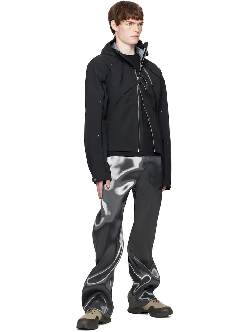 HELIOT EMIL™ Gray Liquid Metal Trousers outlook