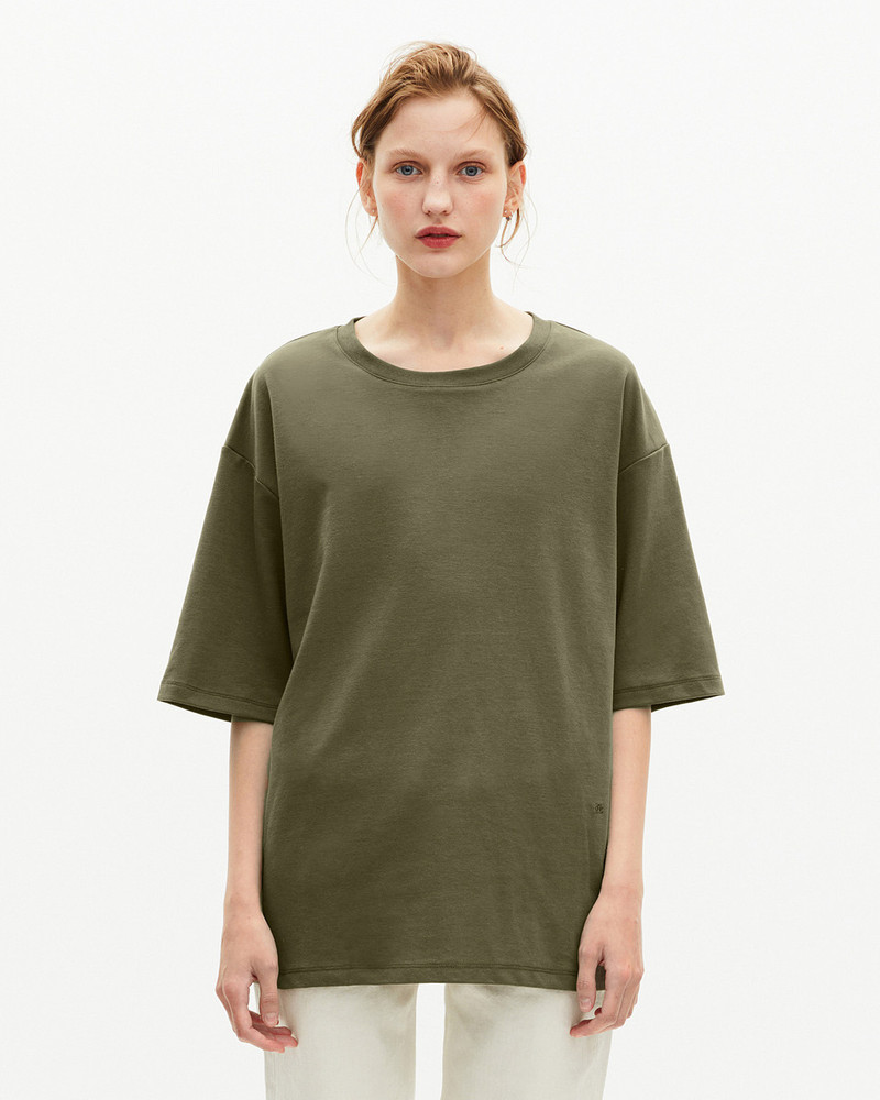 MIXED LARGE PLAIN KHAKI T-SHIRT 10