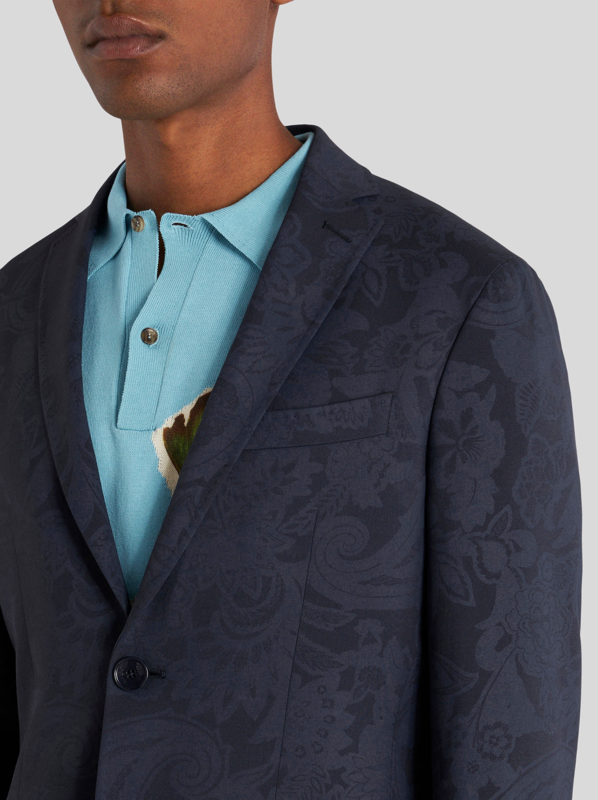 TON-SUR-TON ORNAMENTAL PAISLEY PRINT JACKET - 2