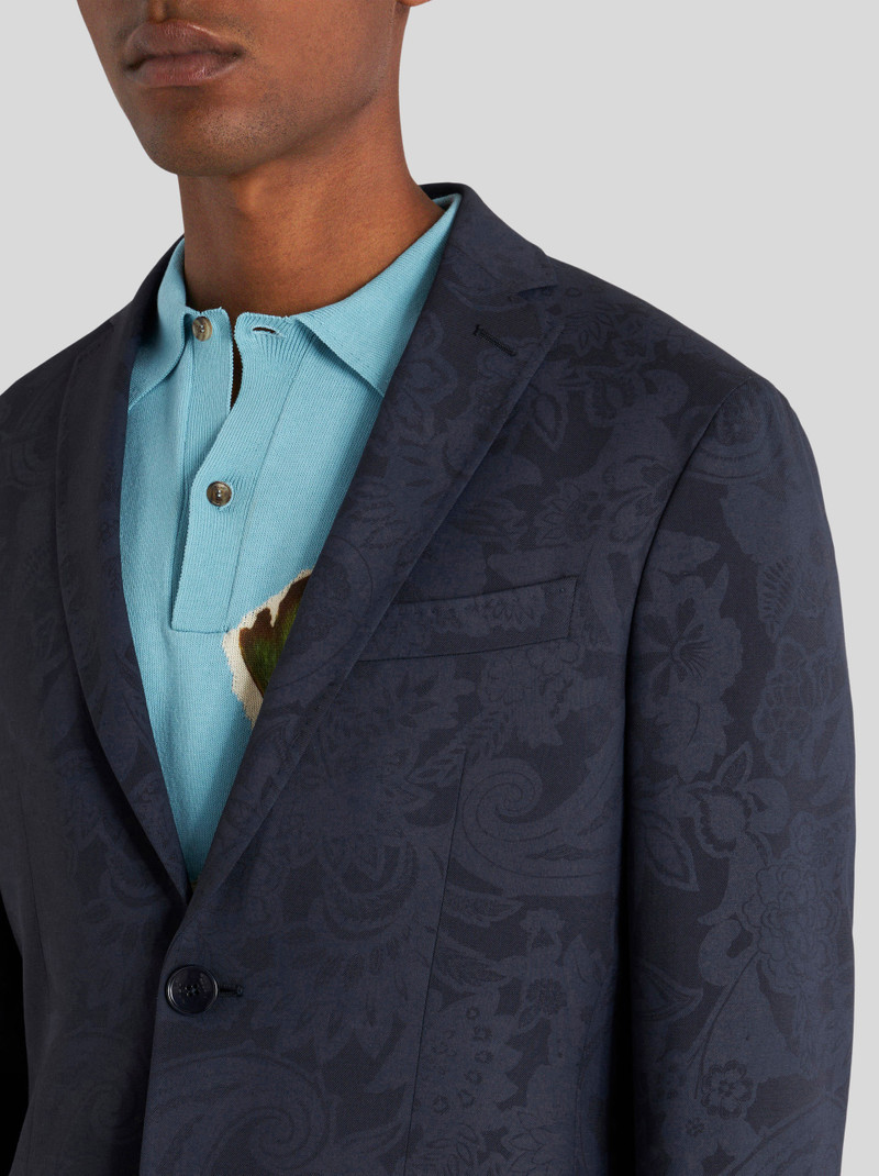 Etro TON-SUR-TON ORNAMENTAL PAISLEY PRINT JACKET outlook