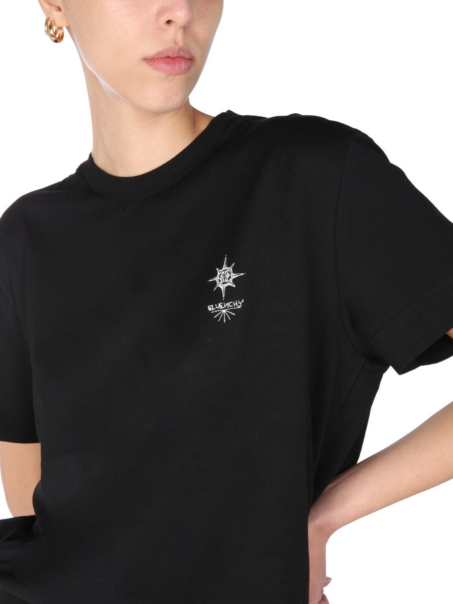 Givenchy Women Crew Neck T-Shirt - 3