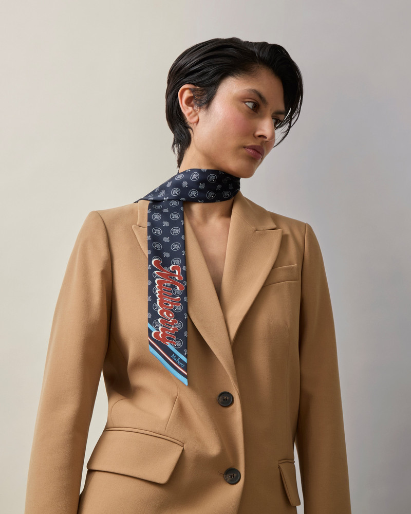 Mulberry Skinny Scarf - From England with Love
Night Sky & Poplin Blue Recycled Polyester outlook