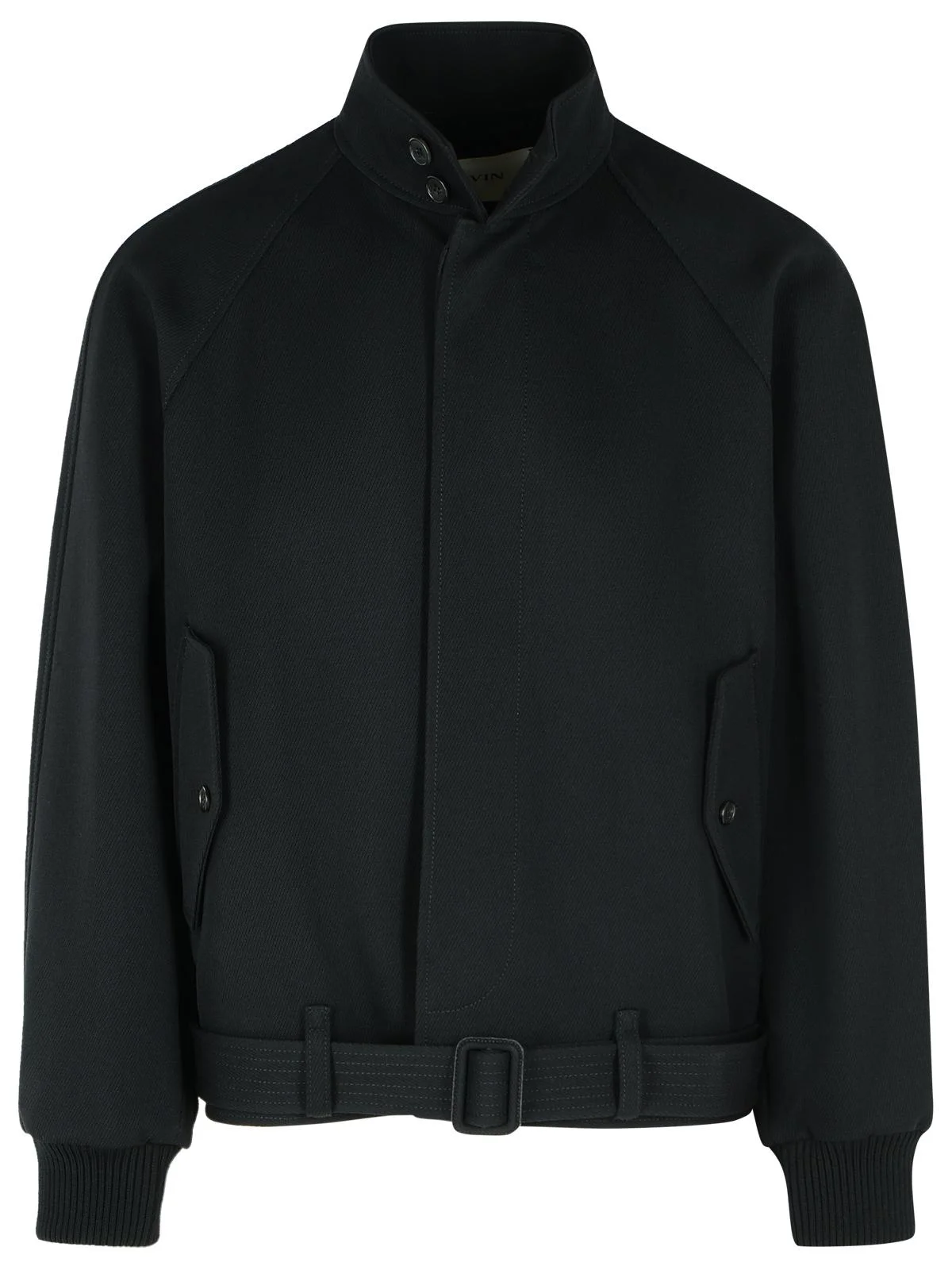 Lanvin Black Wool Jacket Men - 1
