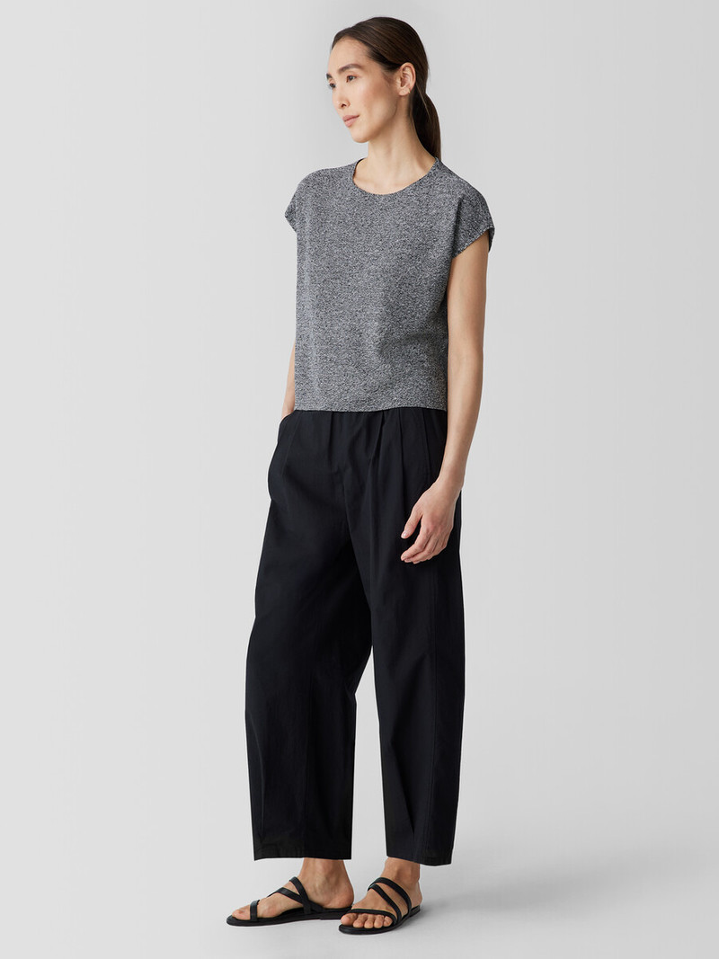 Organic Linen Cotton Square Top 3