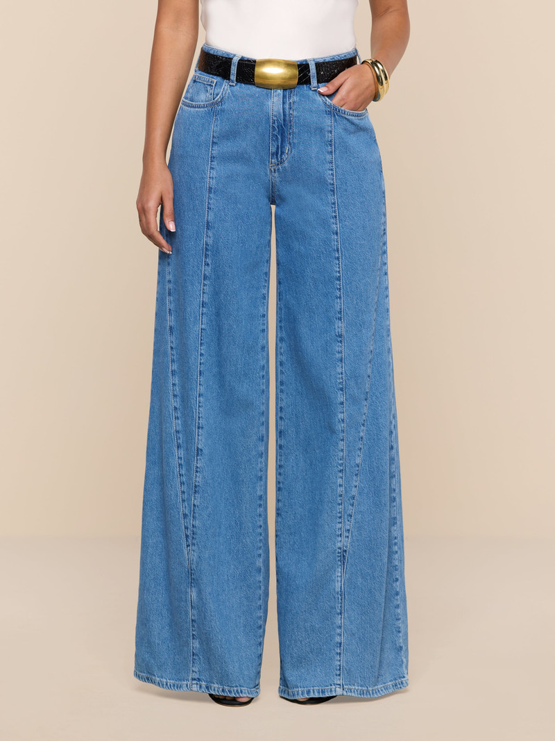 Niles Wide-Leg Jean - 1
