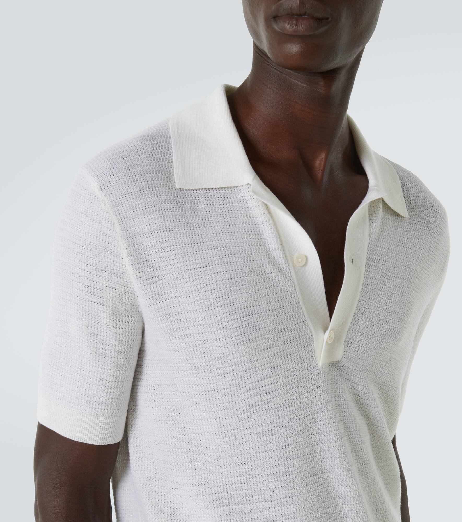 Wool polo sweater - 5