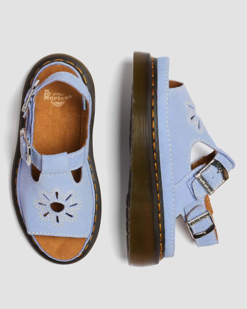 Dr. Martens Dunnet Flower Buttersoft Leather Sandals outlook