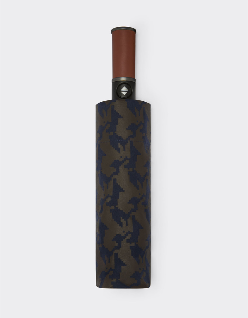 Automatic umbrella with Cavallino Pixel motif 1