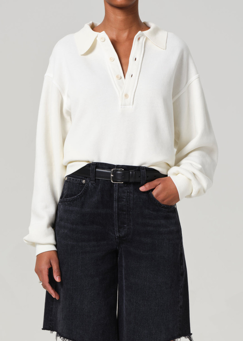 Citizens of Humanity Remi Collared Pullover
In Pashmina outlook