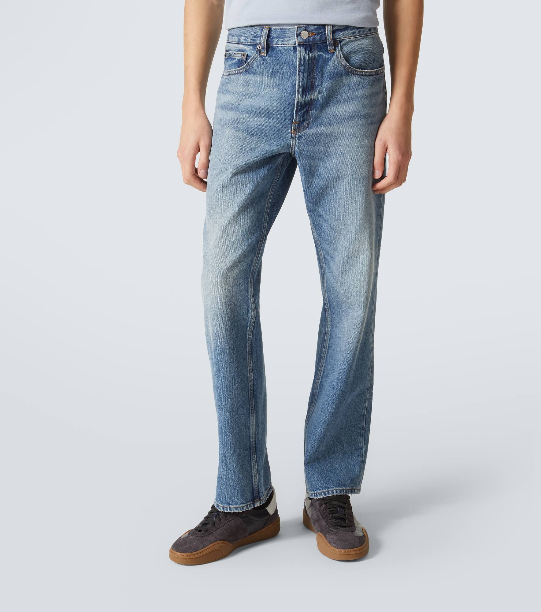 Boxy Jean faded straight jeans - 3