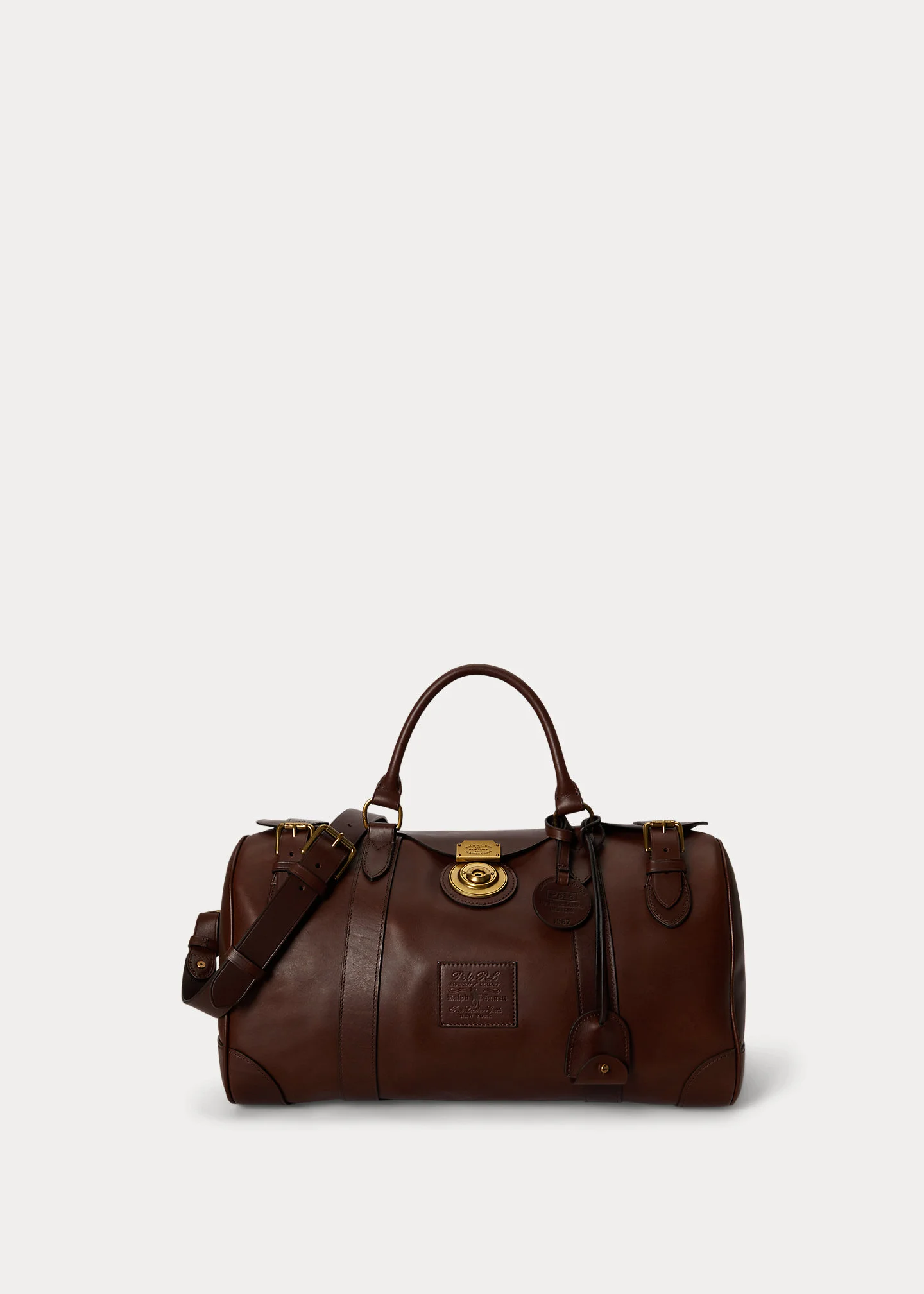 Heritage Lock Leather Small Duffel - 1