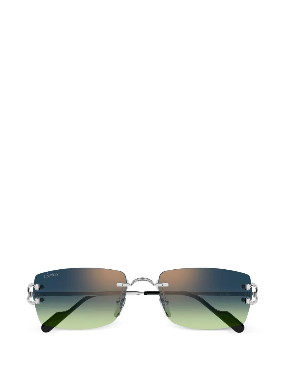 C Décor rimless sunglasses - 1
