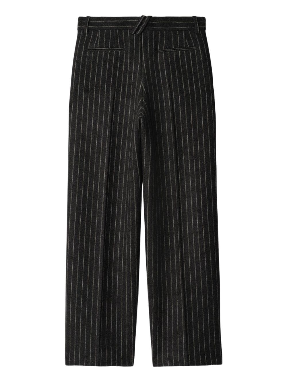 pinstripe tailored trousers - 2