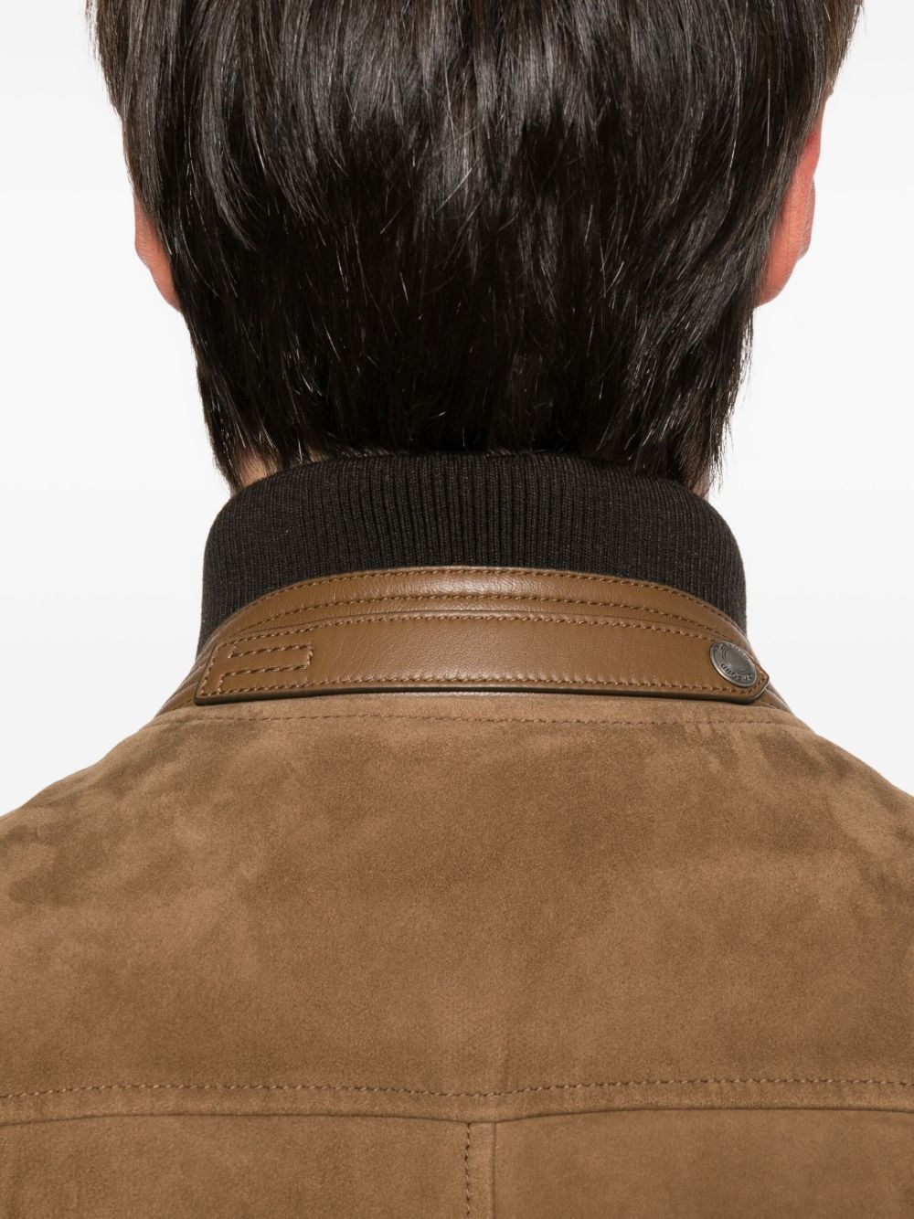 suede bomber jacket - 5