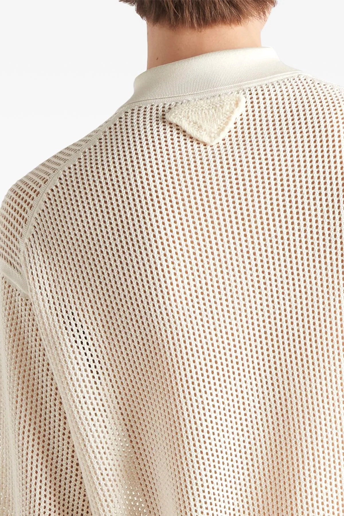 Mesh knit shirt - 2