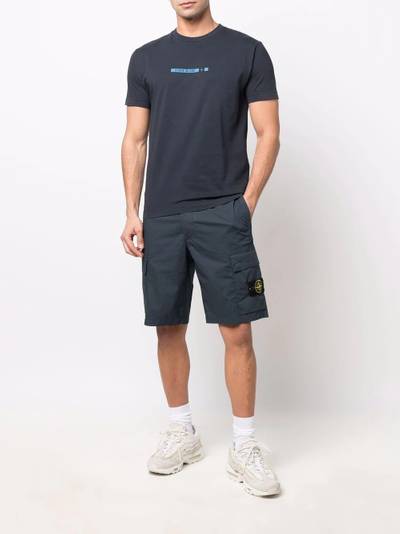 Stone Island logo print T-shirt outlook