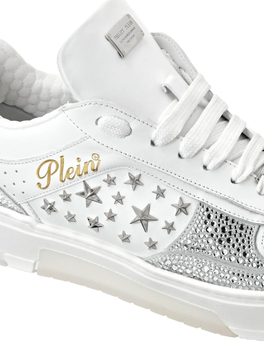stud-embellished sneakers - 5