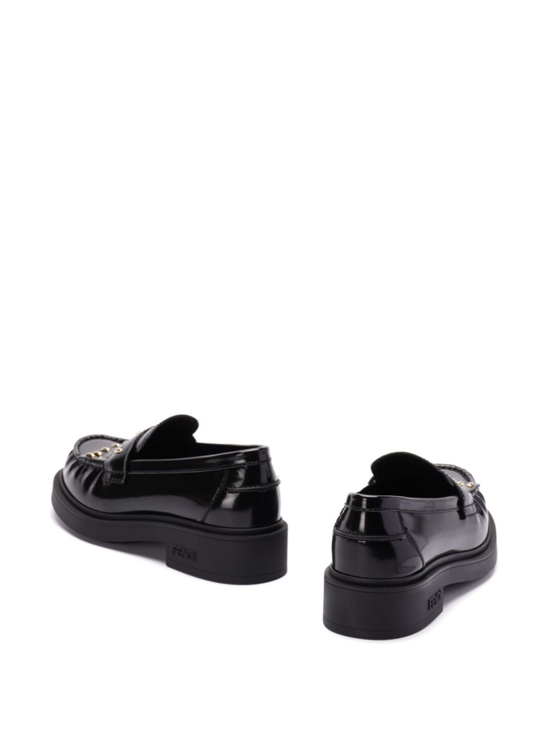 40 Fendi Filo Loafers - 4