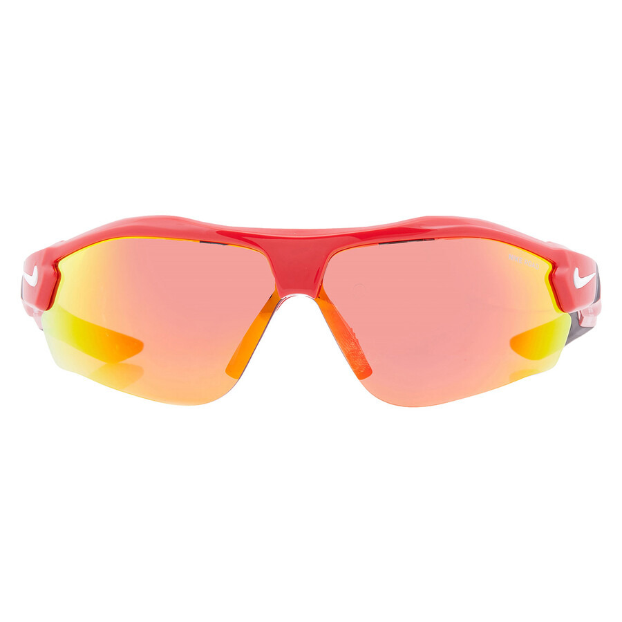 Nike Red Mirror Wrap Men's Sunglasses NIKE SHOW X3 TEAM DN9252 657 72 - 1
