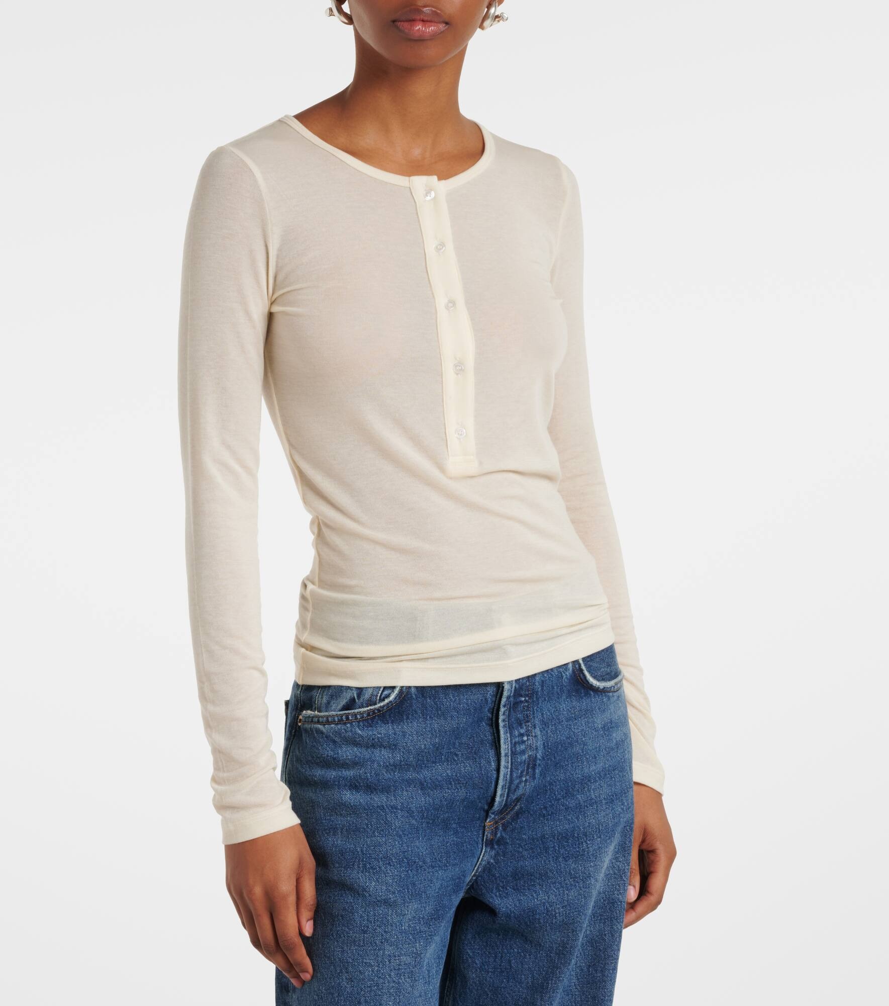 Faustine Henley shirt - 5