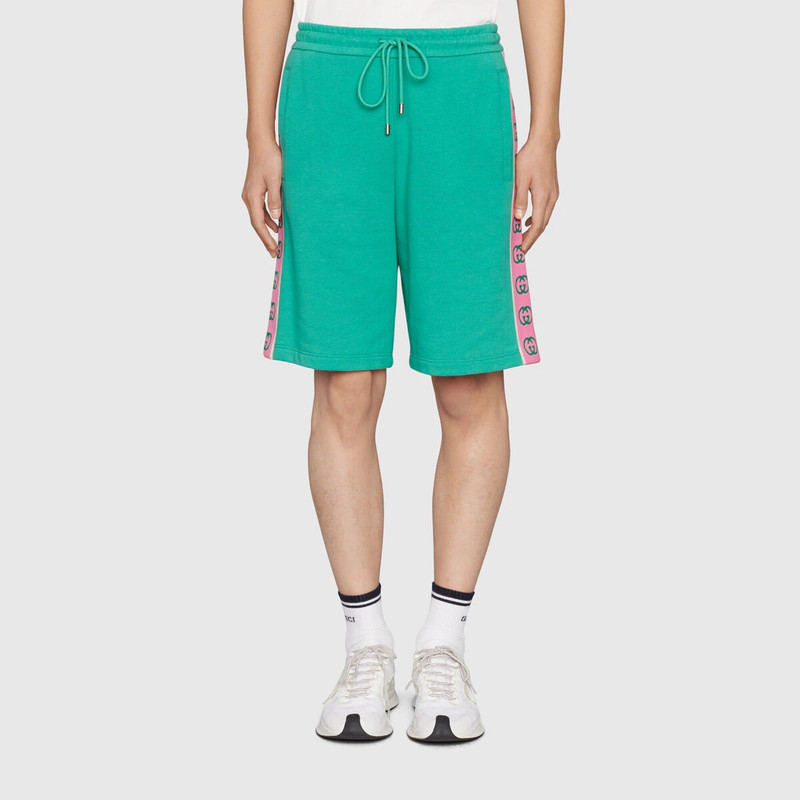 Gucci Pineapple cotton jersey shorts 3