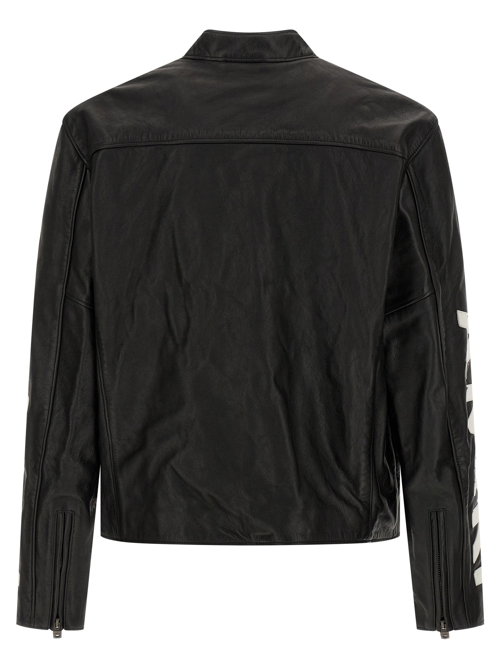Amiri Patch Racer Puffer Jackets Black - 2
