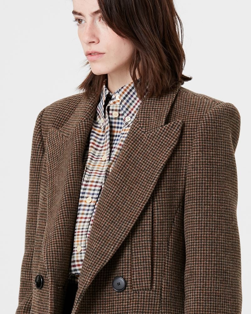 EZILEA VIRGIN WOOL COAT - 3