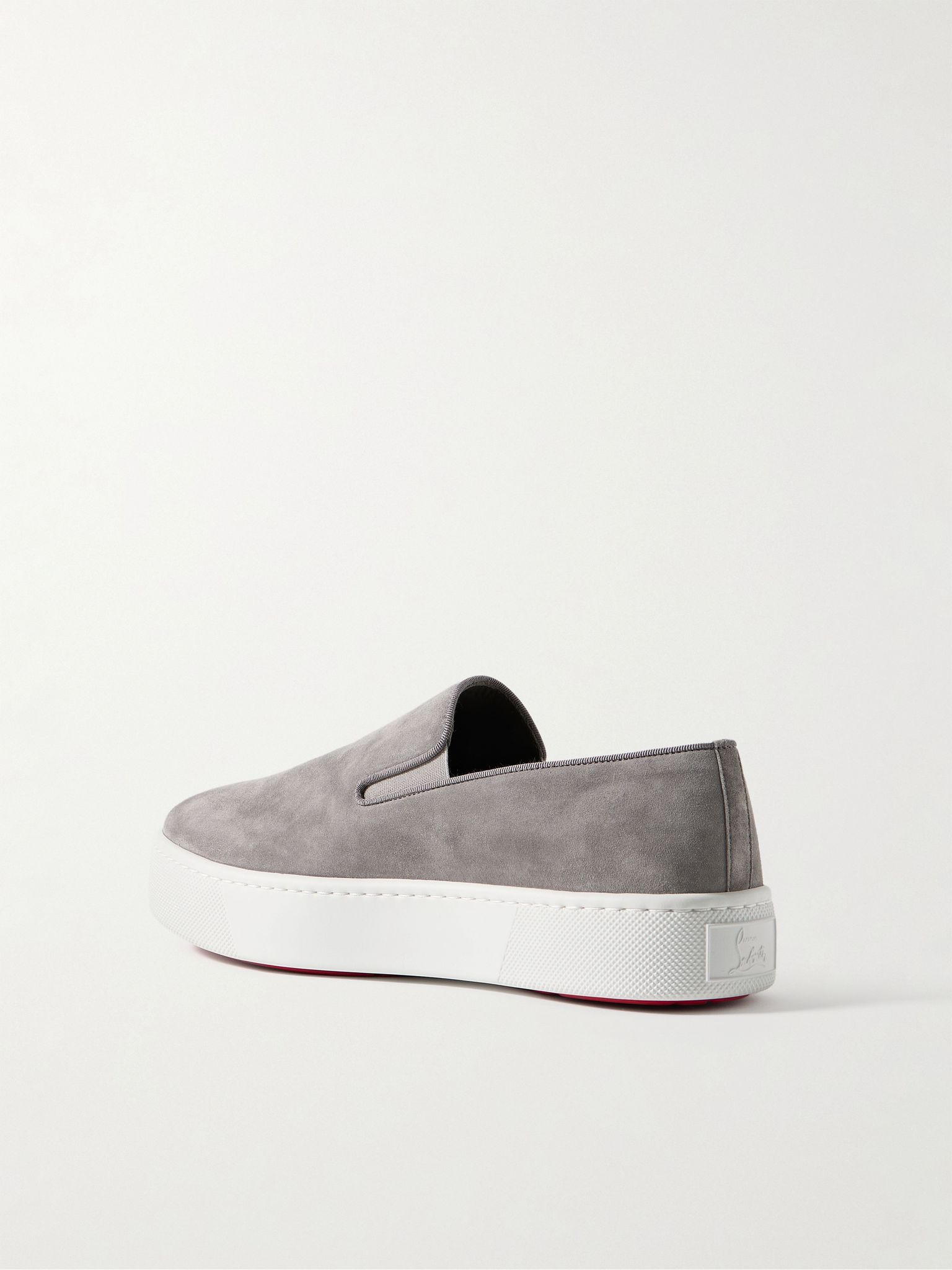 Boatissimo Suede Slip-On Sneakers Gray - 4