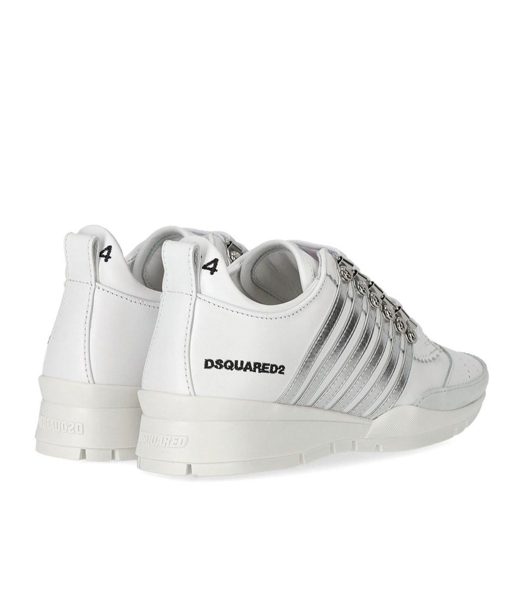 DSQUARED2 LEGENDARY WHITE SNEAKER - 4