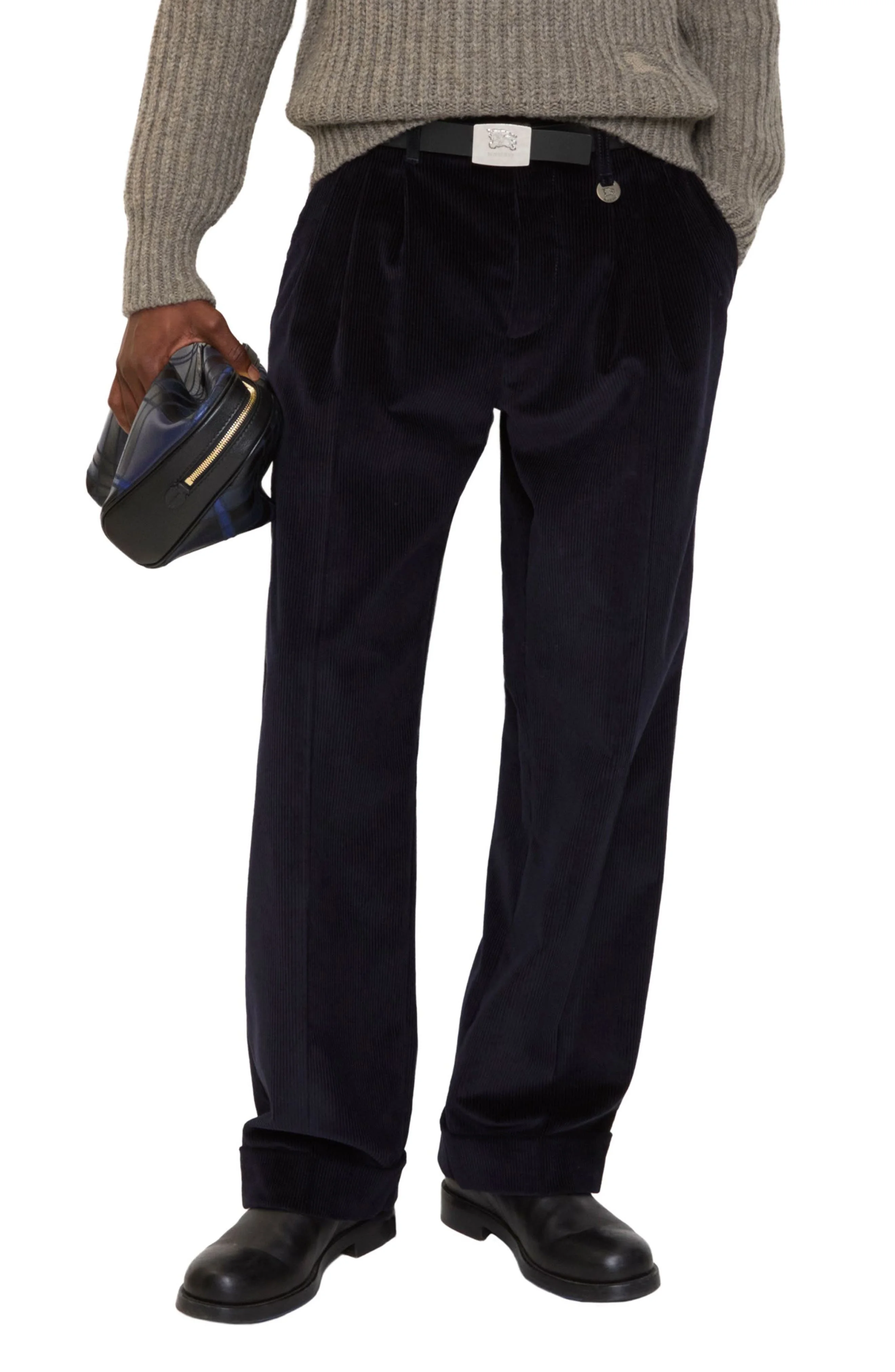 burberry Pro EKD Corduroy Pants in Twilight Blue at Nordstrom - 1