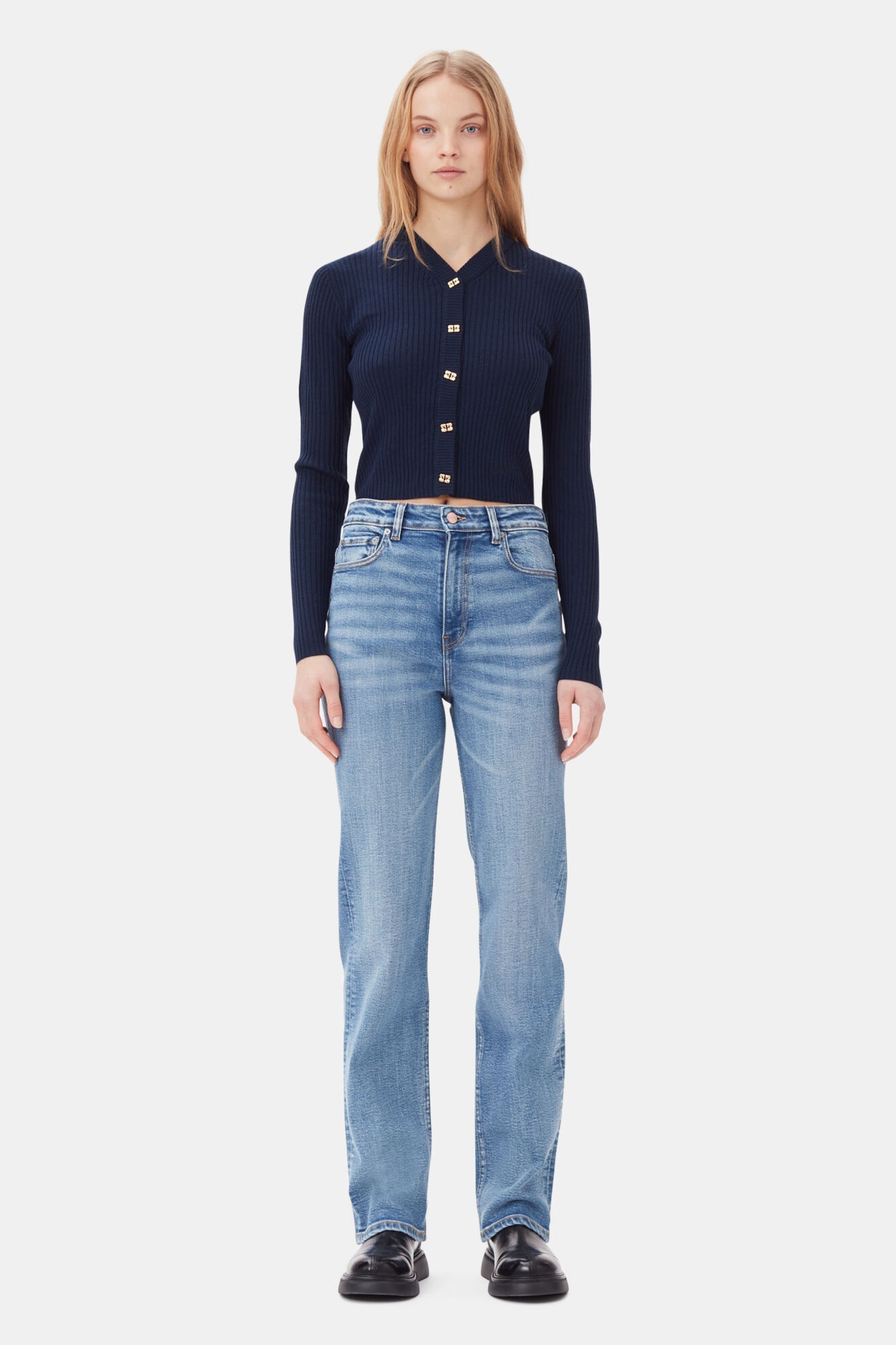 MID BLUE VINTAGE POHLI JEANS - 2