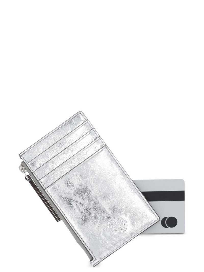embossed-logo leather cardholder 3