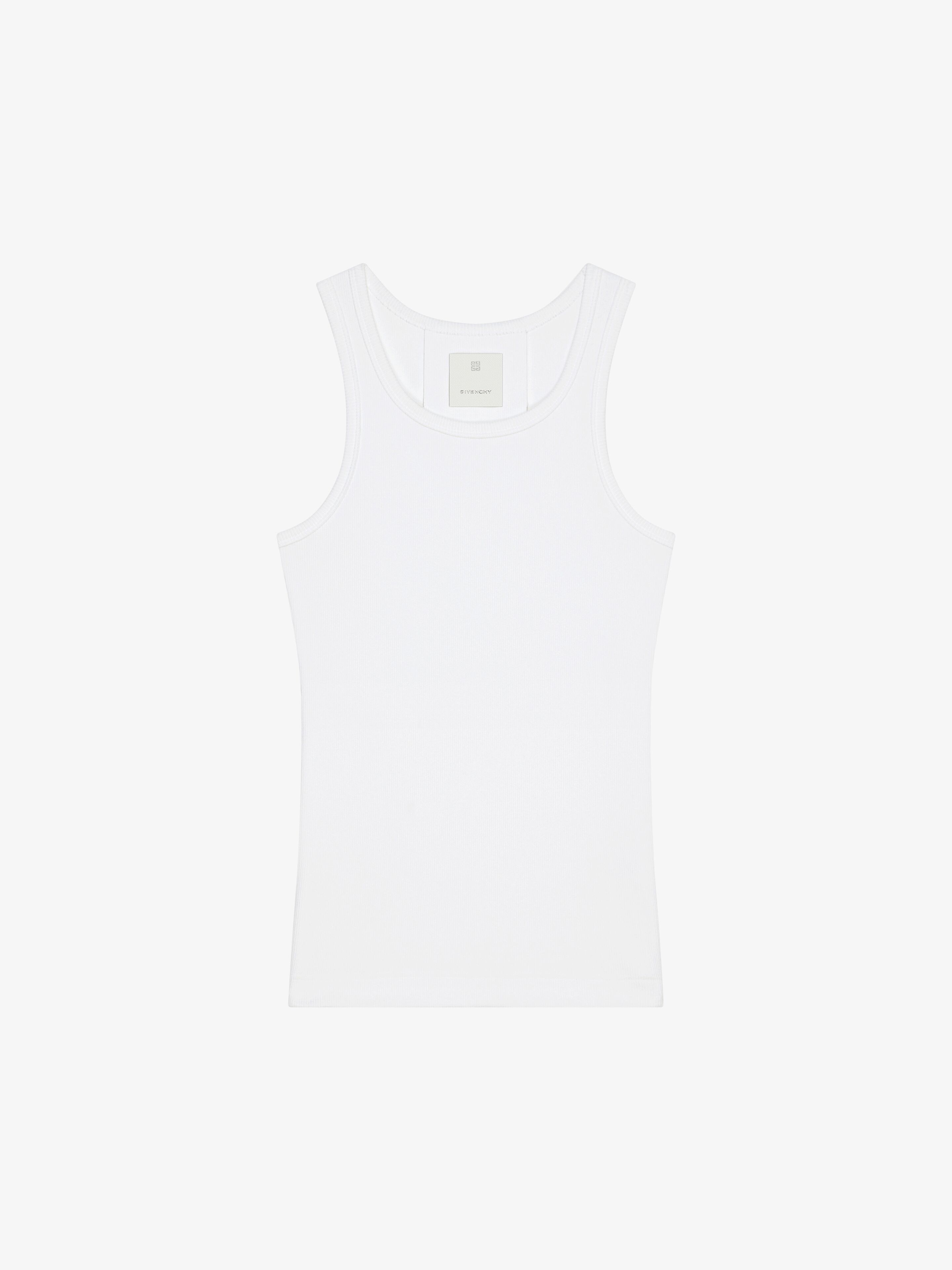 EXTRA SLIM FIT TANK TOP IN COTTON - 1