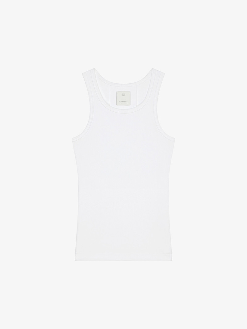 EXTRA SLIM FIT TANK TOP IN COTTON - 1