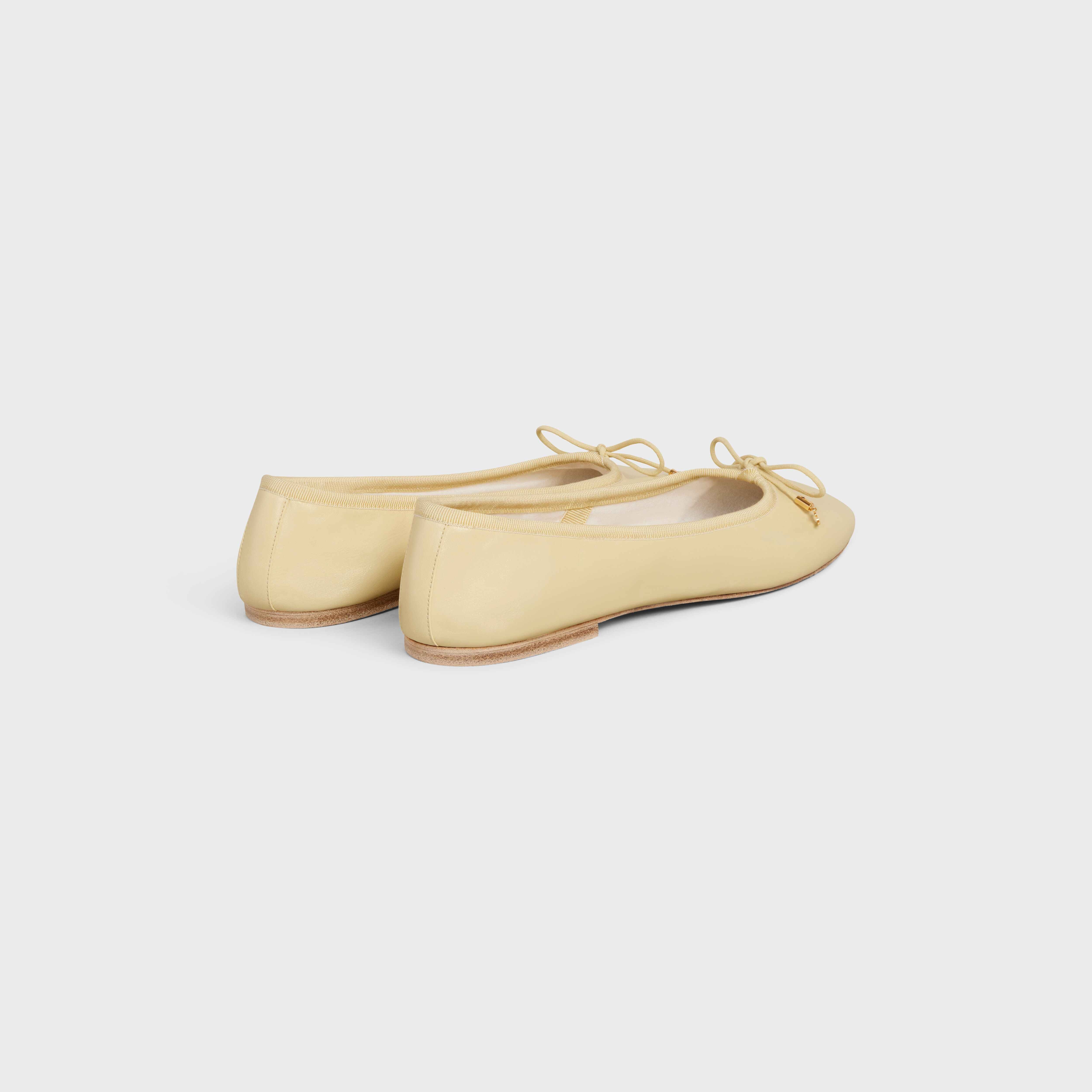 Les Ballerines Celine Ballerina with Laces in Lambskin - 3