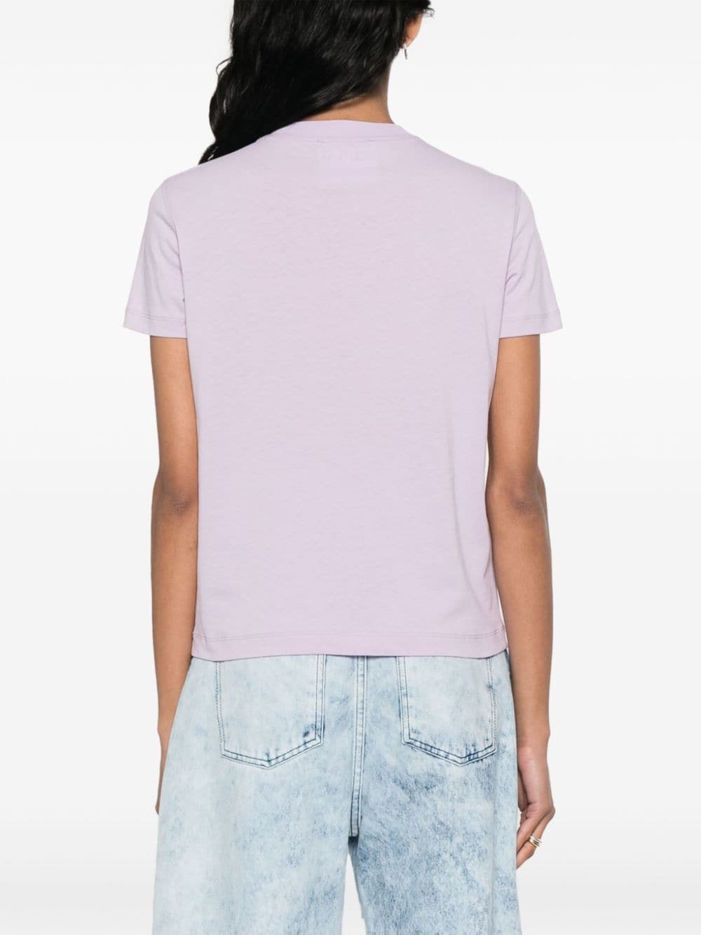 logo-print cotton T-shirt - 4