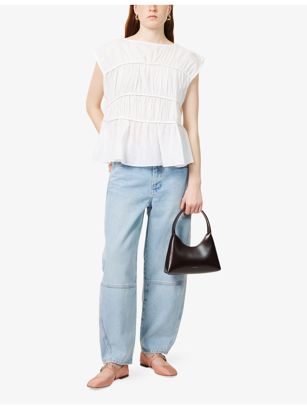 Twisted High-Rise Denim Jeans - 2