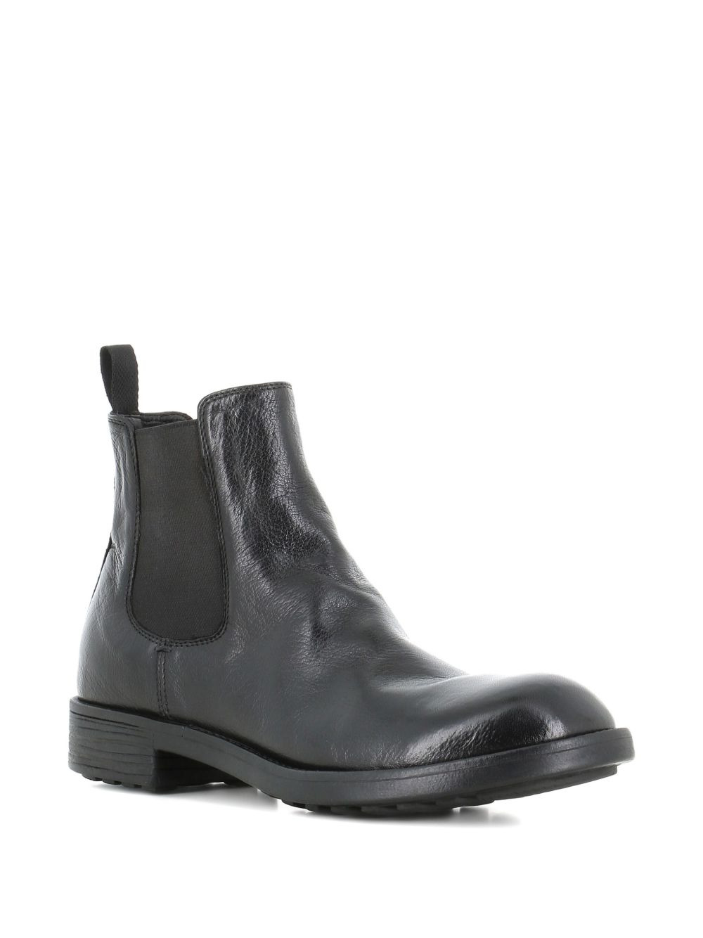 elasticated-panel leather boots - 2