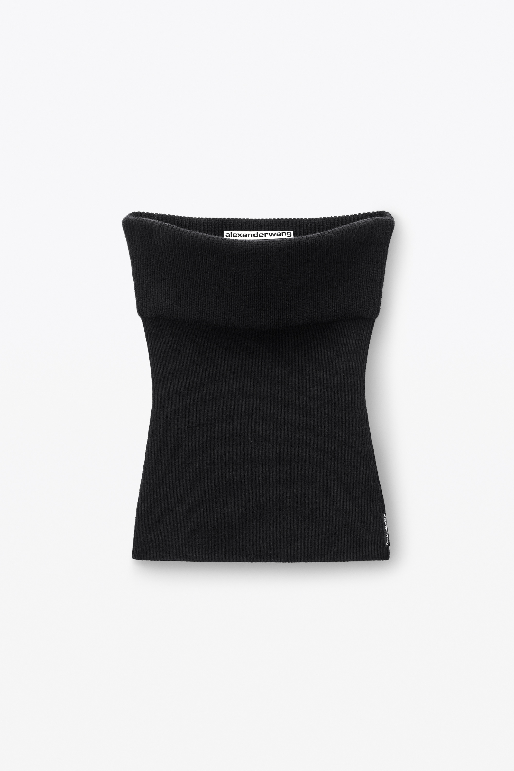 merino wool ribbed tube top - 1