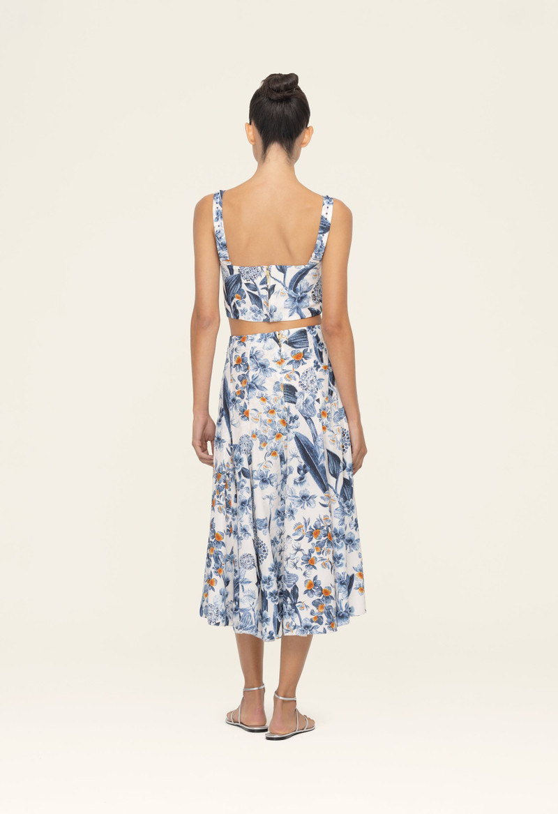 Mimosa Petalo Midi Skirt 5