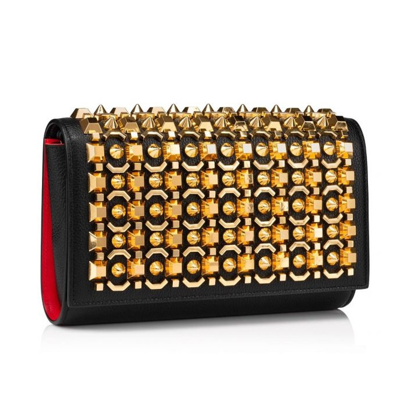 Paloma Clutch BLACK/GOLD-GOLD 5