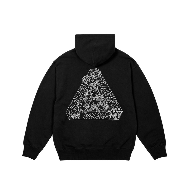 ZODIAC TRI-FERG HOOD BLACK - 1