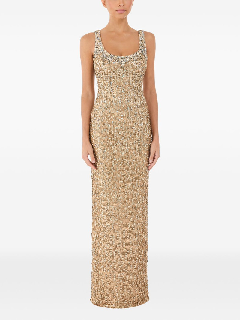 JENNY PACKHAM Tatianna sequin-embellished maxi dress outlook