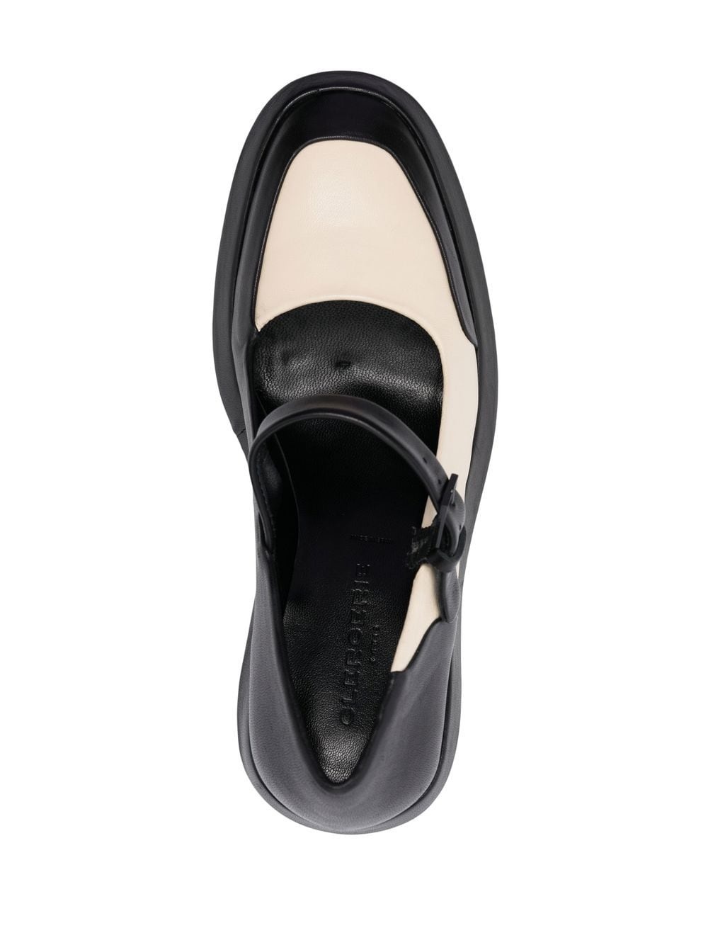 platform panelled pumps - 4