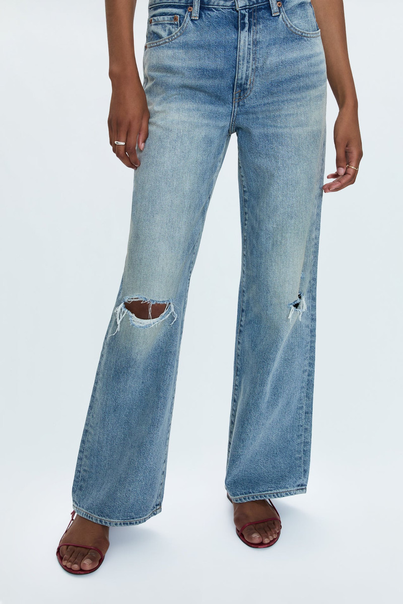 HENDRIX HIGH RISE BAGGY JEAN - APPRENTICE DISTRESSED 3